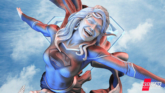 Super Girl Statue