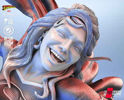 Super Girl Statue