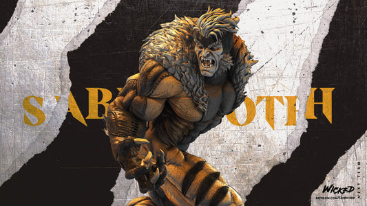 Sabretooth (X-Men) Statue