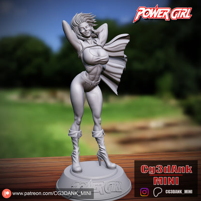 Power Girl Statue