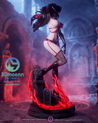 Lust (FMA) Statue 3D-Printed Kit