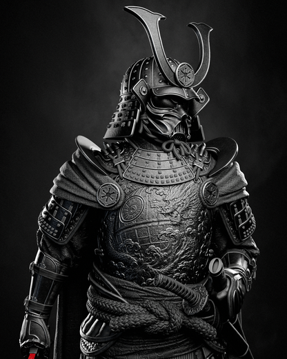 Darth Vader Samurai Statue 3D-Printed Kit