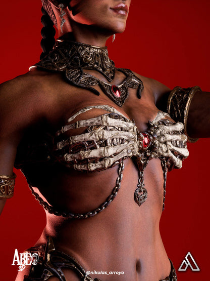 Queen Of The Damned Statue 3D-Printed Kit