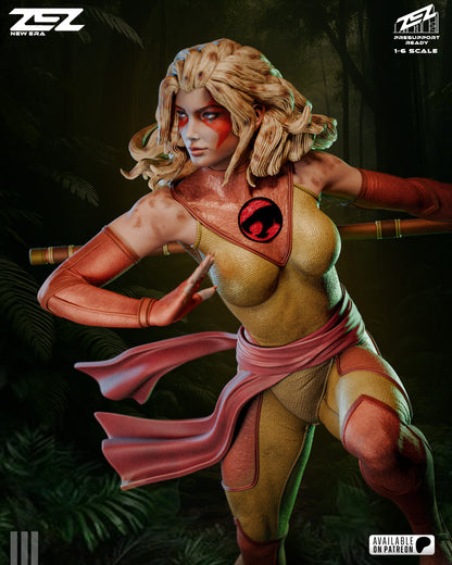 Cheetara Statue