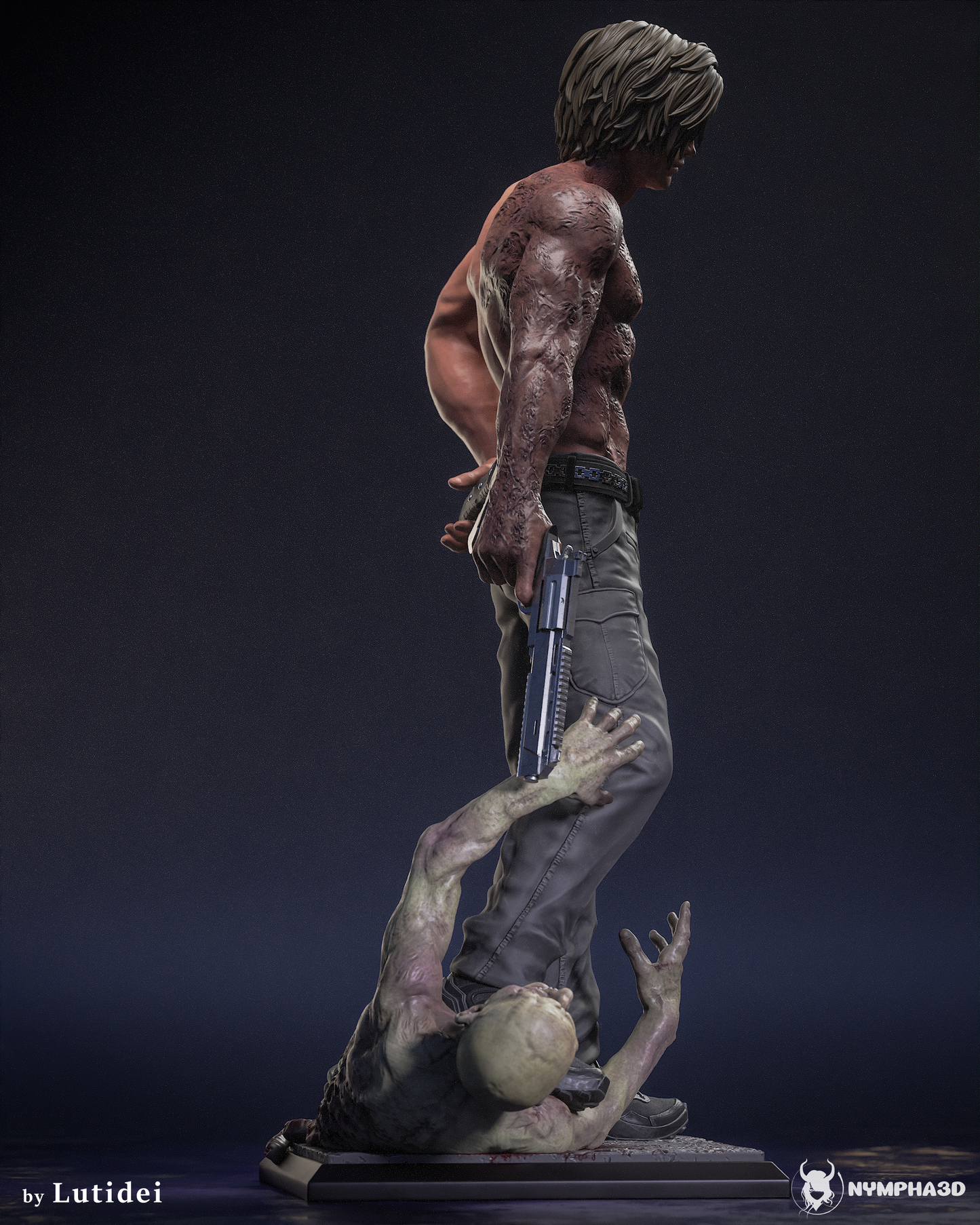 Leon Kennedy Statue