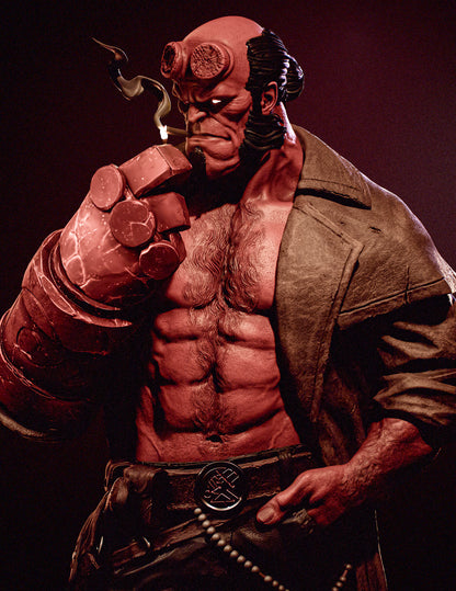 Helboy Statue 3D-Printed Kit