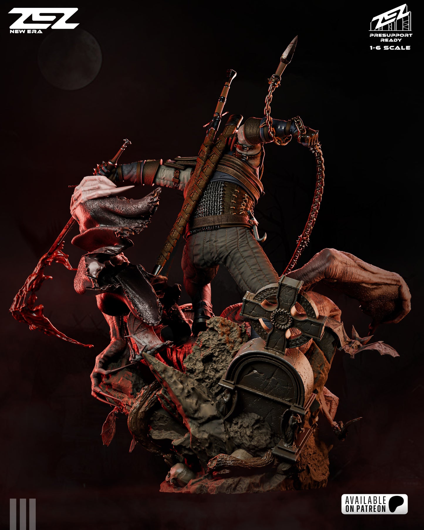 Geralt Statue