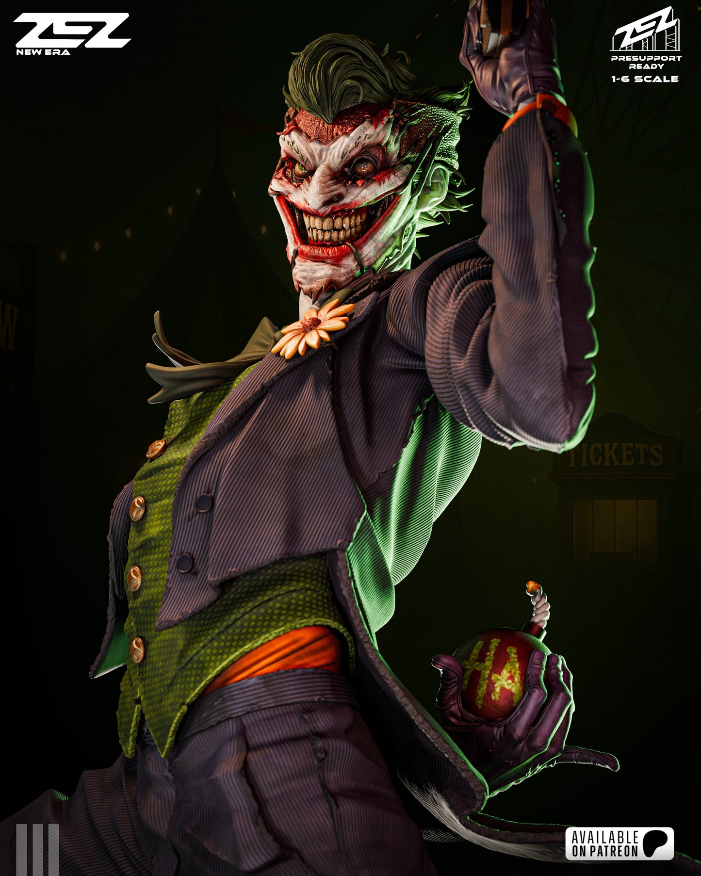Joker Statue