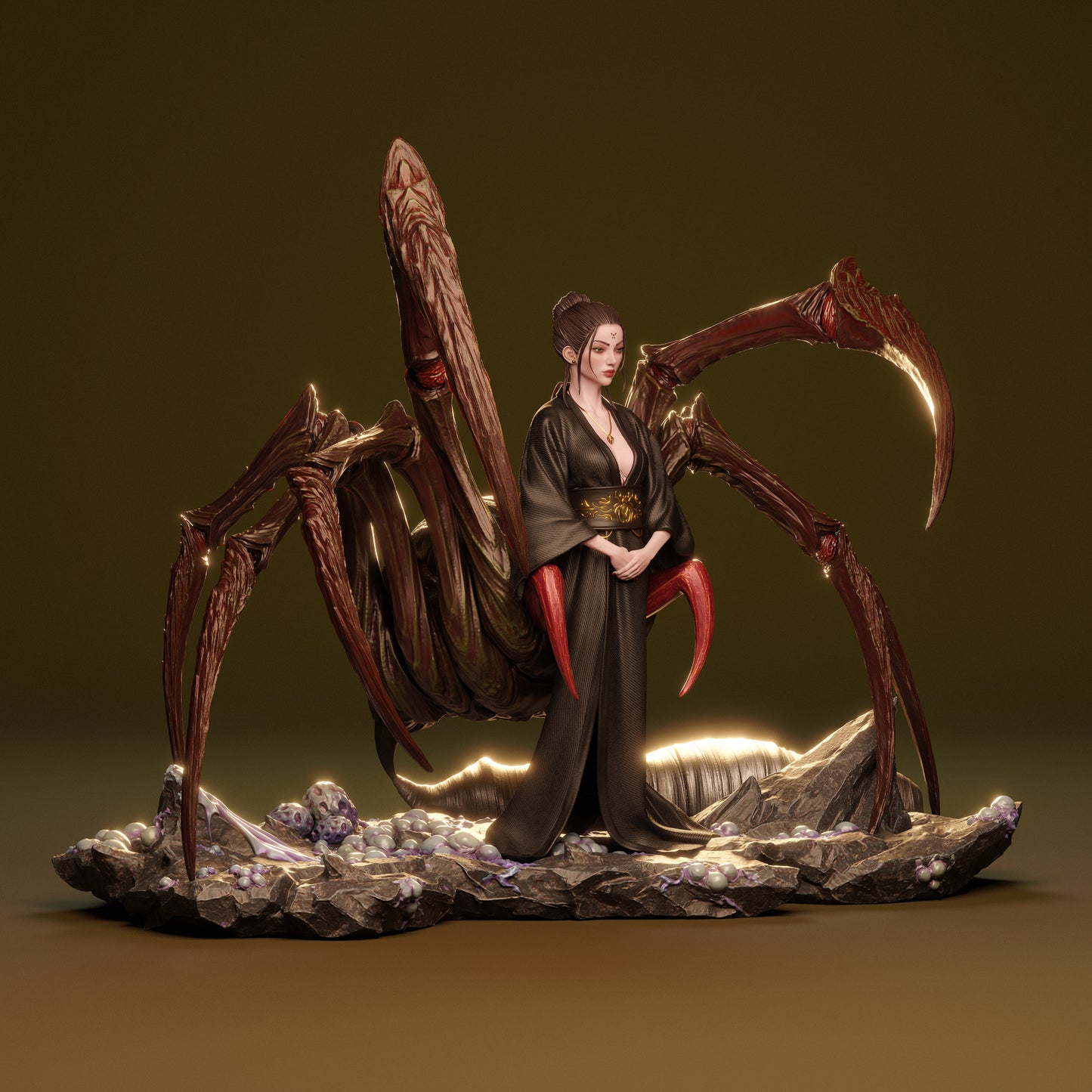 Queen Spider Statue