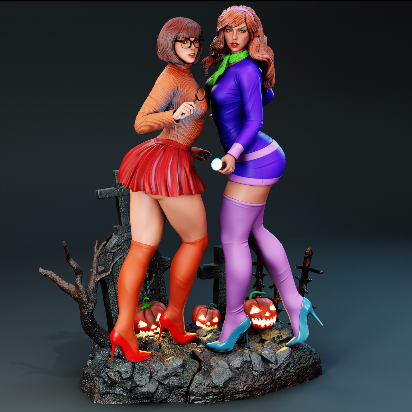 Daphne And Velma Statue