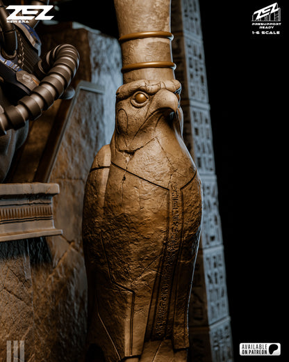 Apocalypse (Throne) Statue 3D-Printed Kit