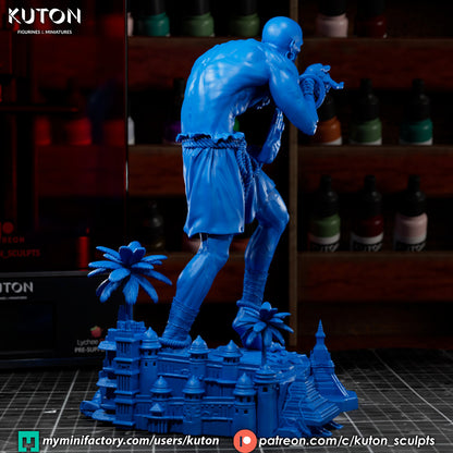 Dhalsim Statue 3D-Printed Kit