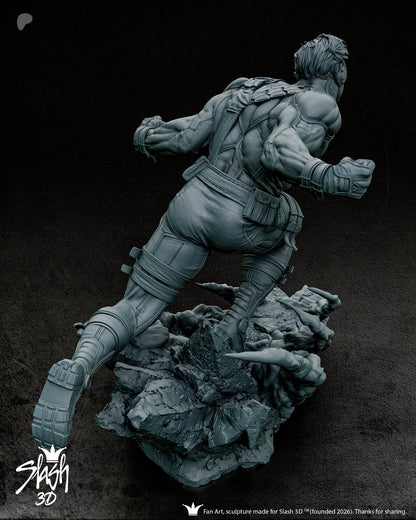 Cyclops Statue 3D-Printed Kit