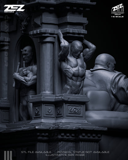 Kingpin Statue 3D-Printed Kit