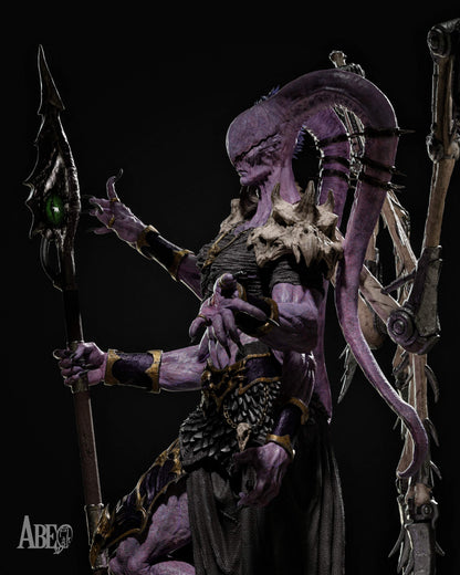 Ninefold Sorcerer Statue 3D-Printed Kit
