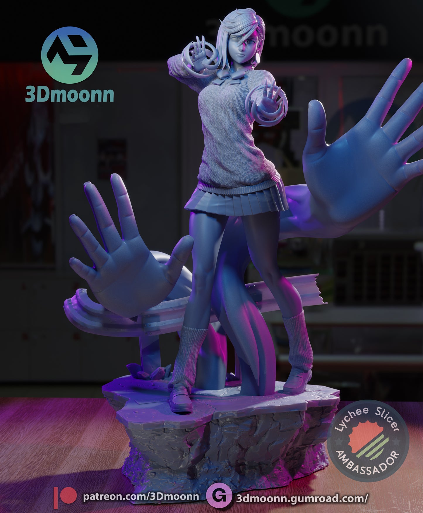 Momo Ayase Statue
