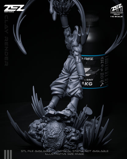 Majin Boo Statue 3D-Printed Kit