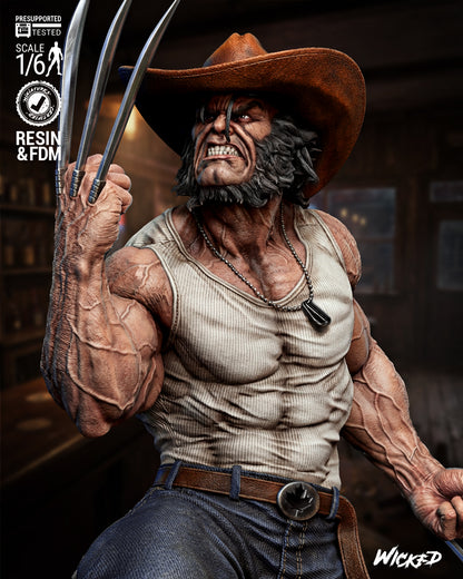 Logan Statue 3D-Printed Kit
