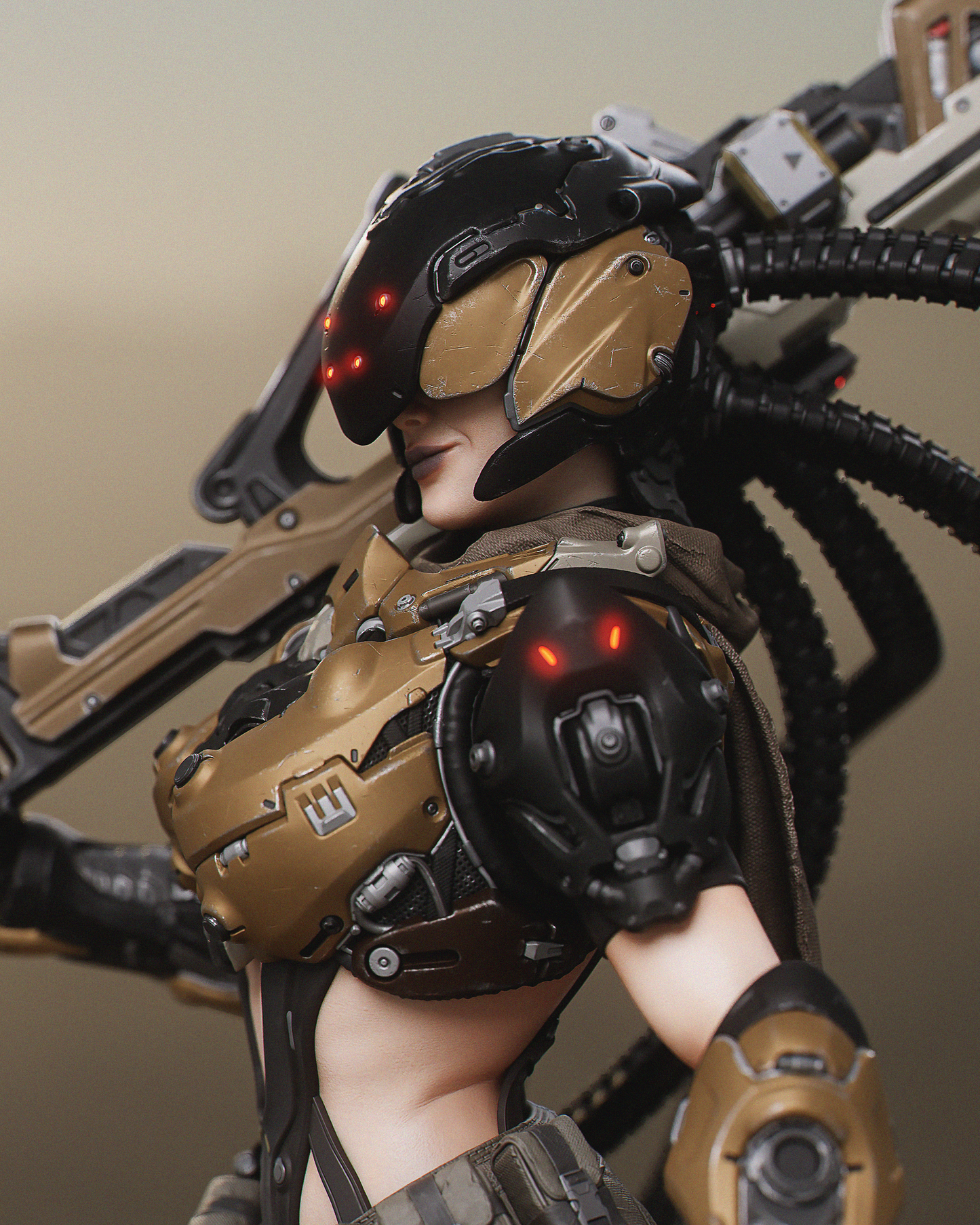 Kyla Statue 3D-Printed Kit