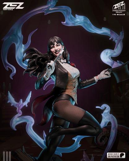 Zatanna Statue 3D-Printed Kit