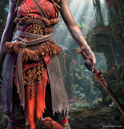 Freya Statue 3D-Printed Kit