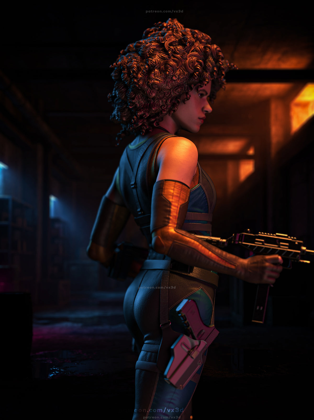 Domino Statue 3D-Printed Kit