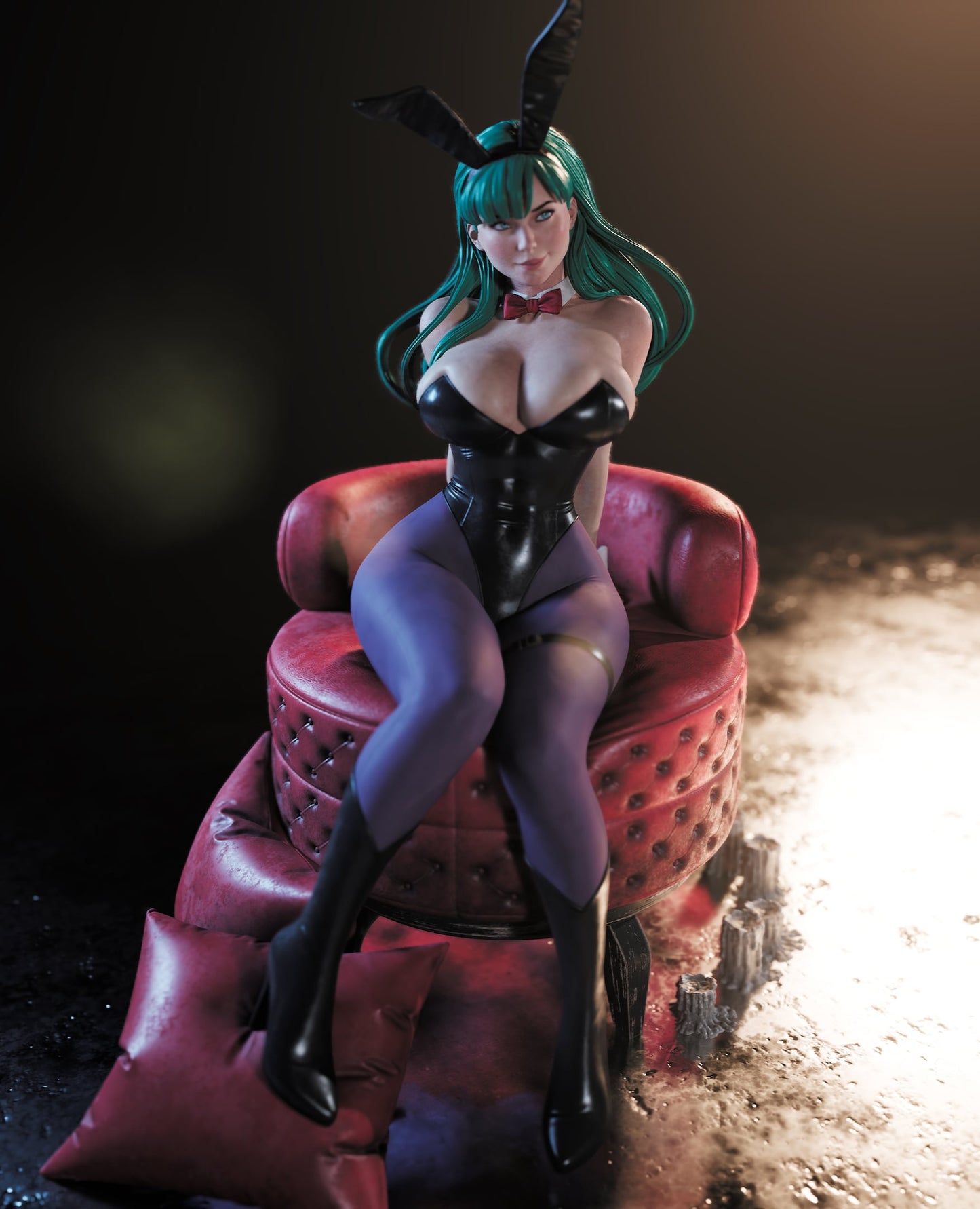 Bunny Girl Statue 3D-Printed Kit