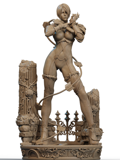Ivy Valentine Statue 3D-Printed Kit