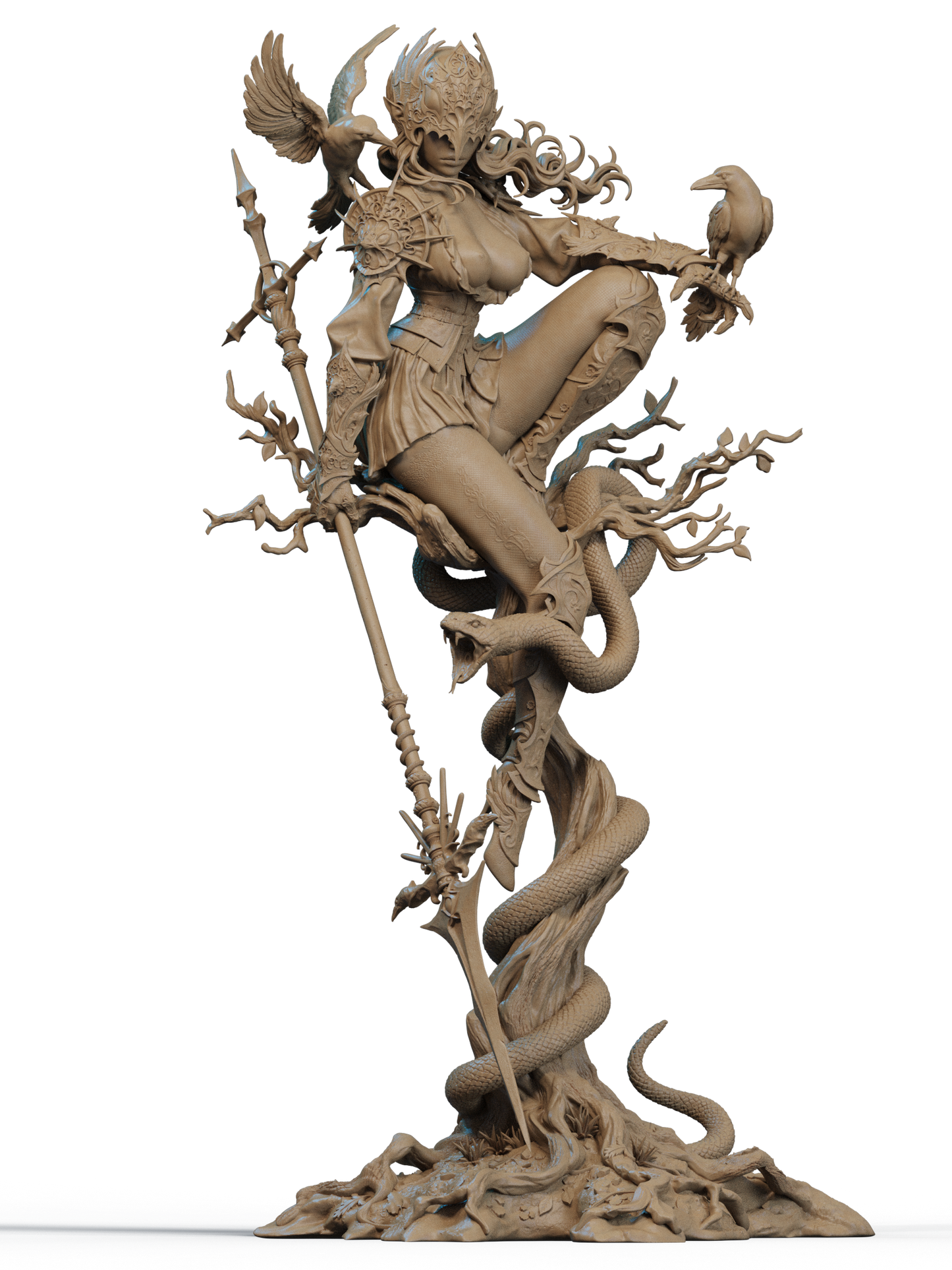 Lenora Queen of Crows Statue