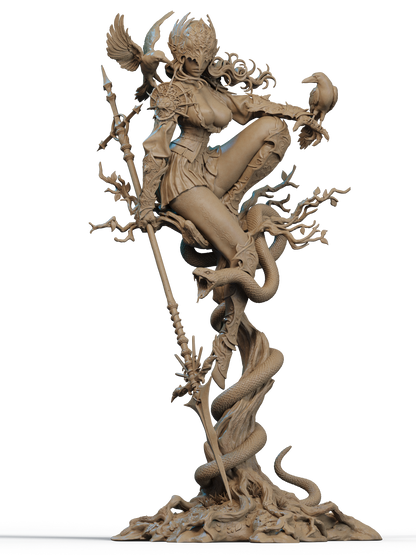 Lenora Queen of Crows Statue