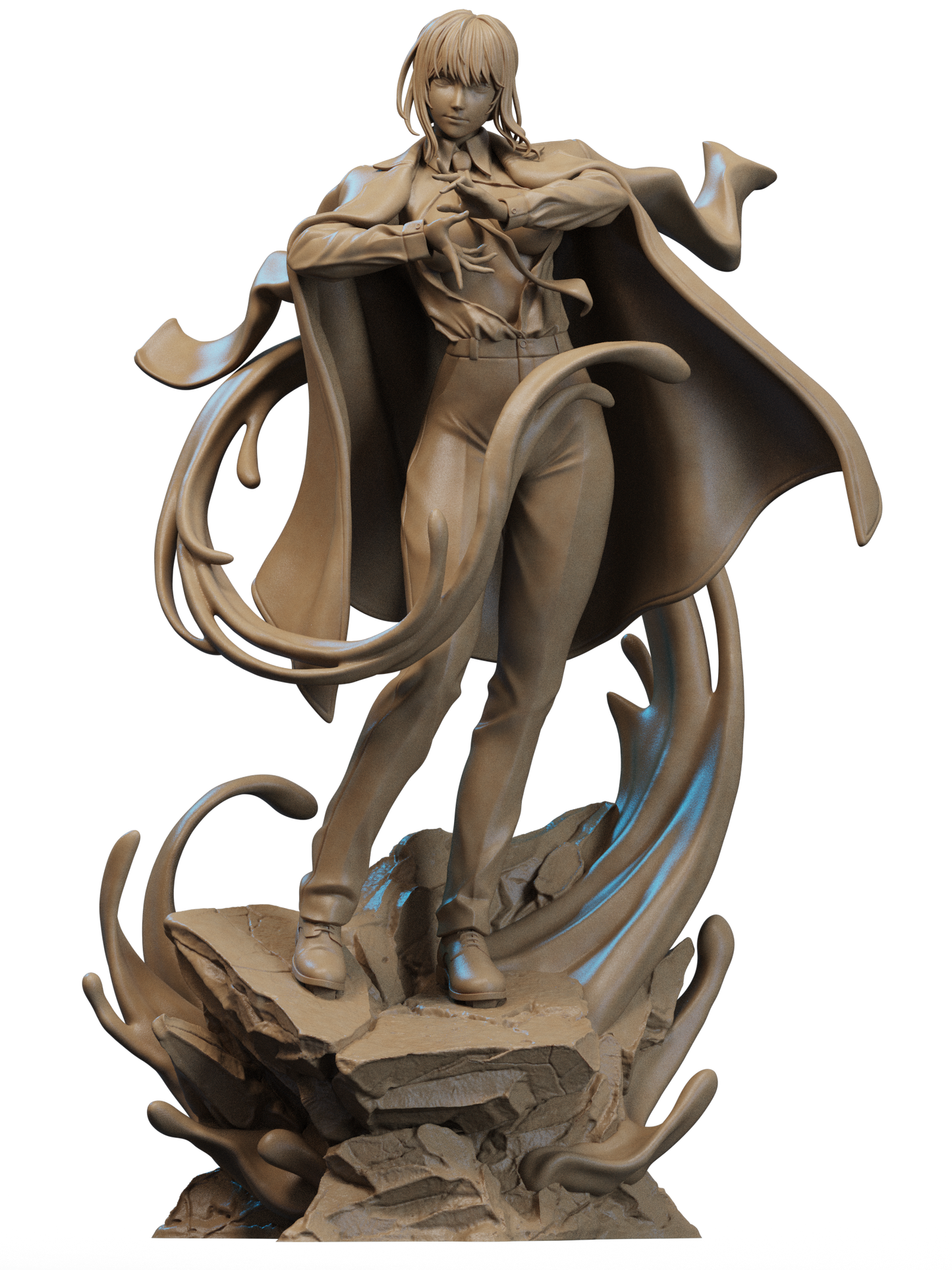Makima Statue 3D-Printed Kit