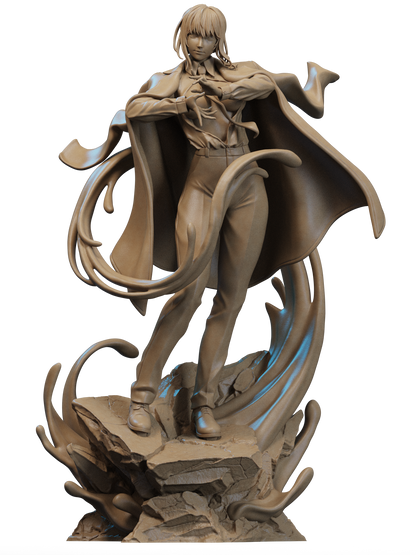 Makima Statue 3D-Printed Kit