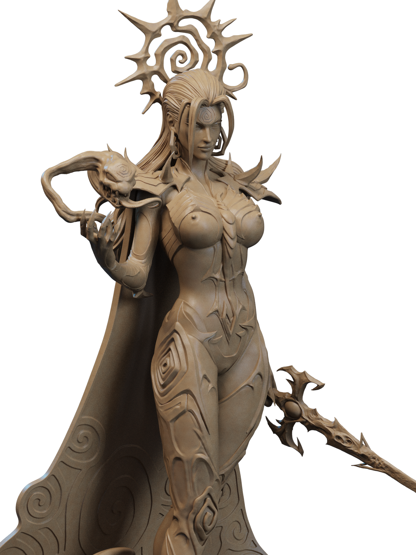 Hela Statue 3D-Printed Kit