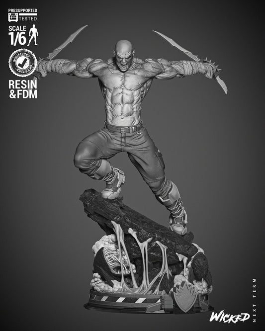 Drax Comics Version Statue