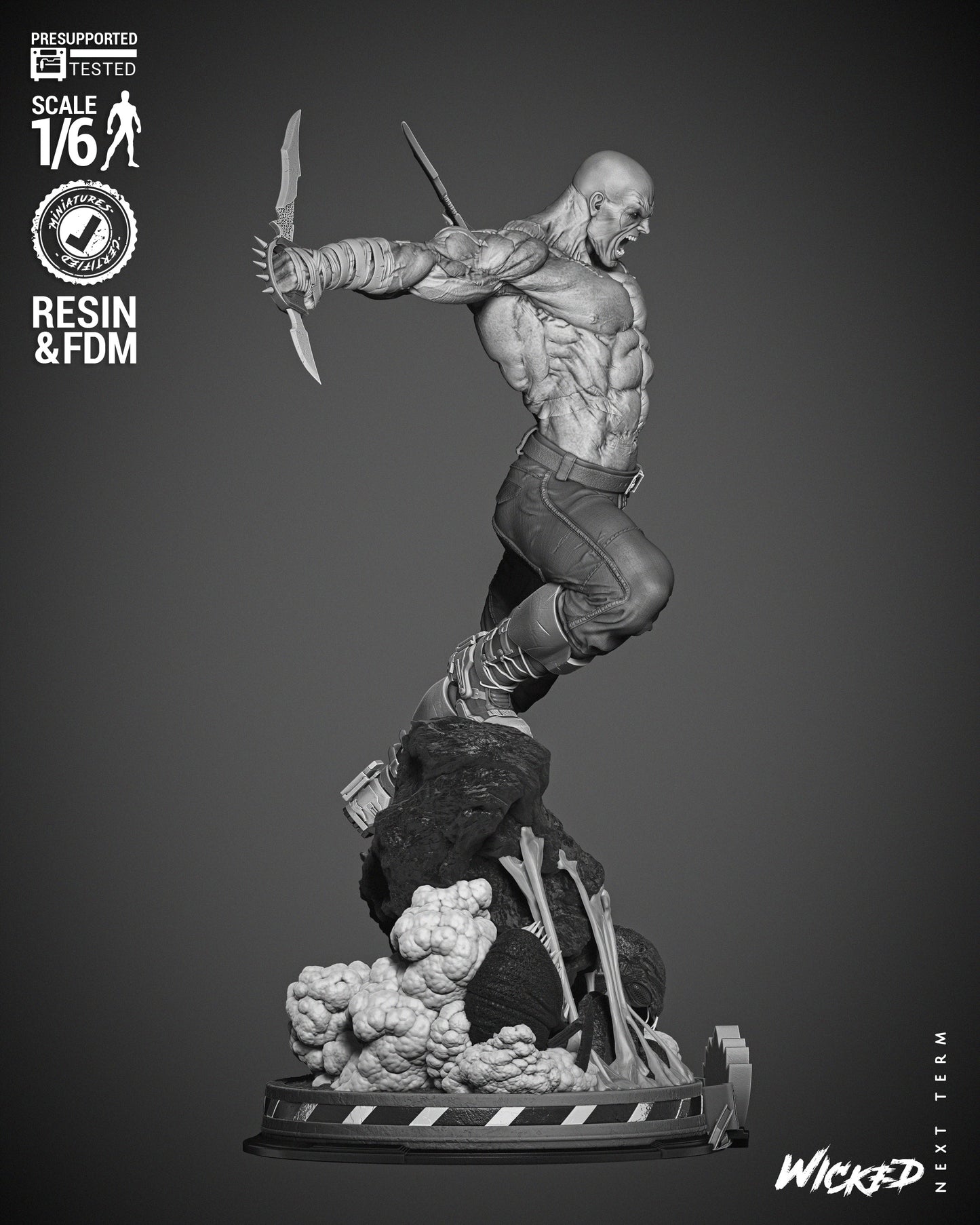 Drax Comics Version Statue