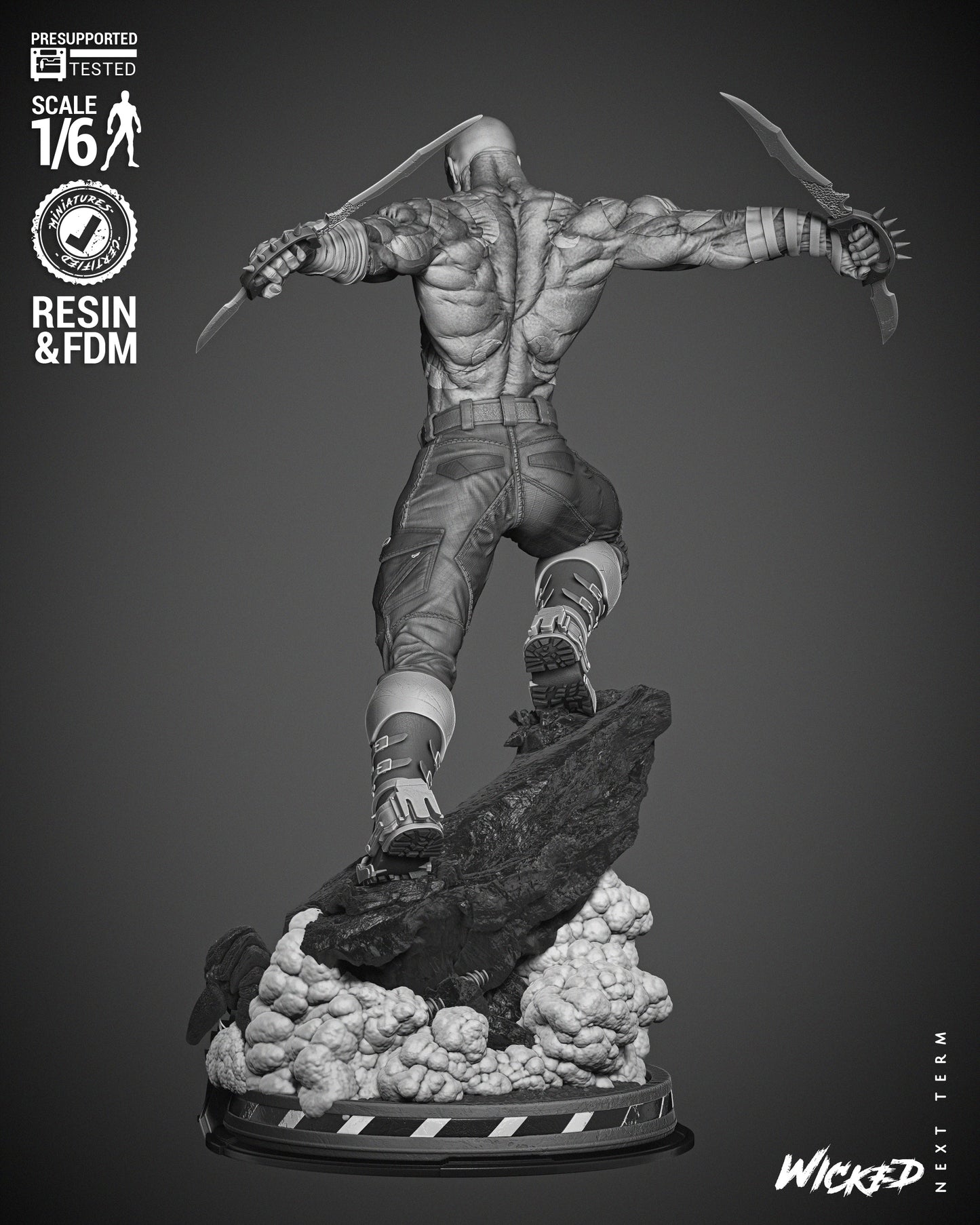Drax Comics Version Statue