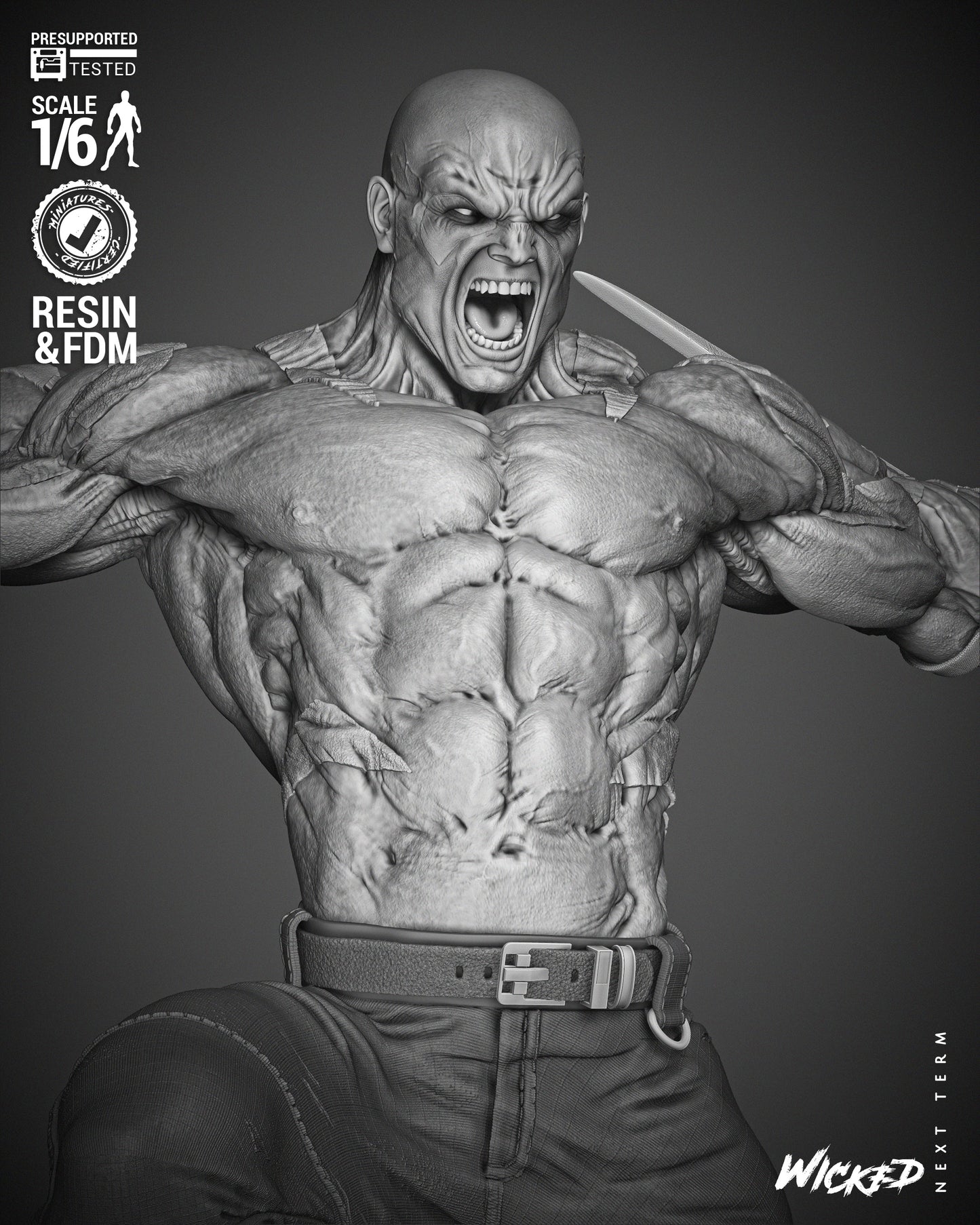 Drax Comics Version Statue