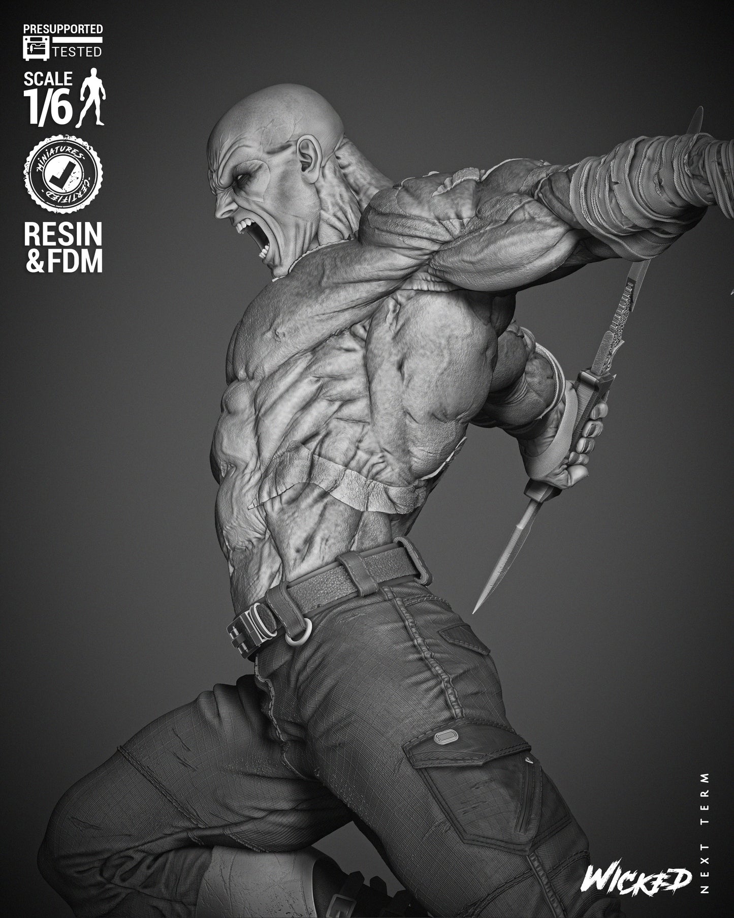 Drax Comics Version Statue