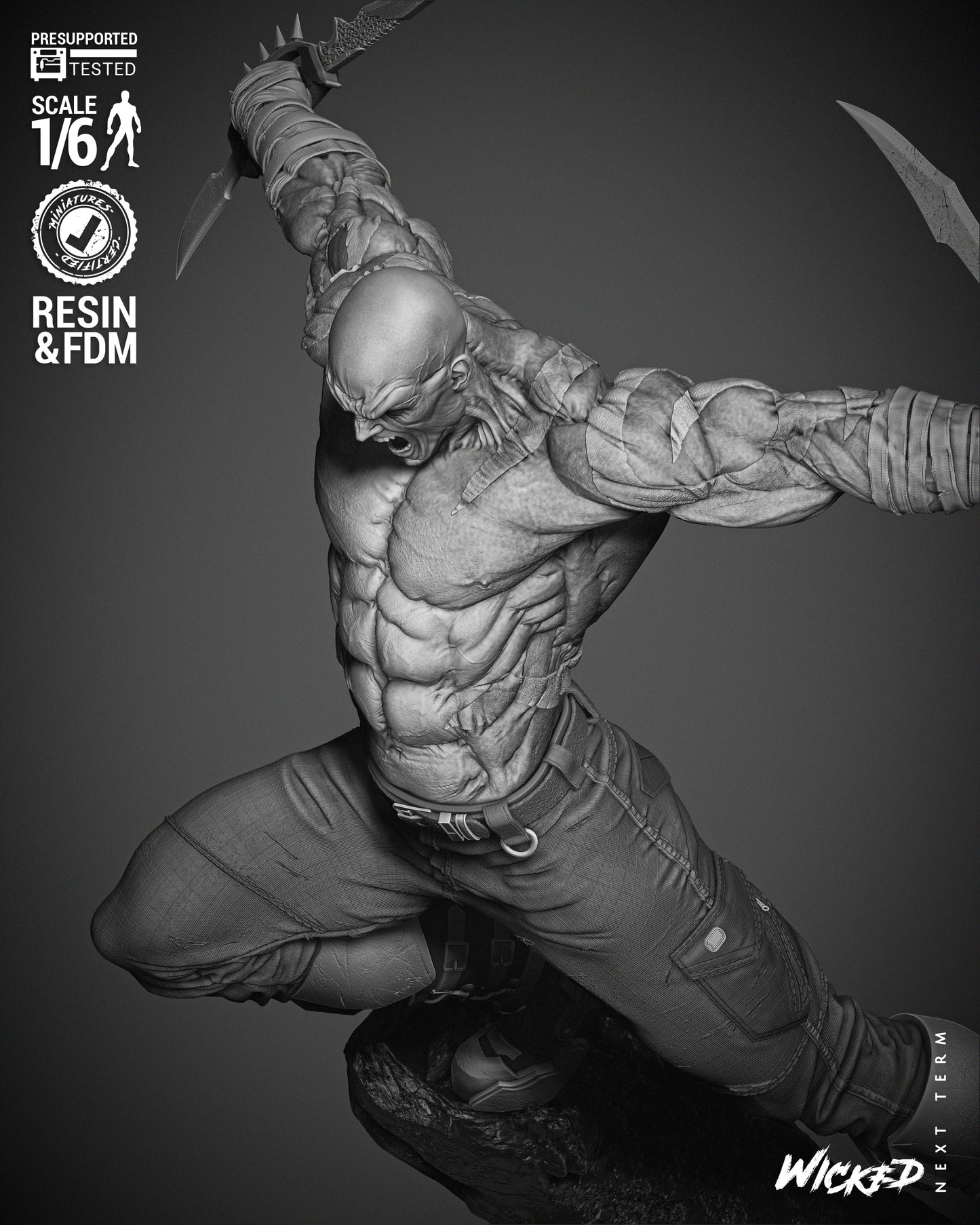 Drax Comics Version Statue