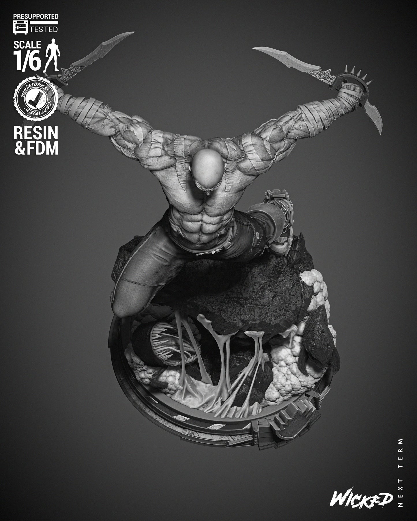 Drax Comics Version Statue