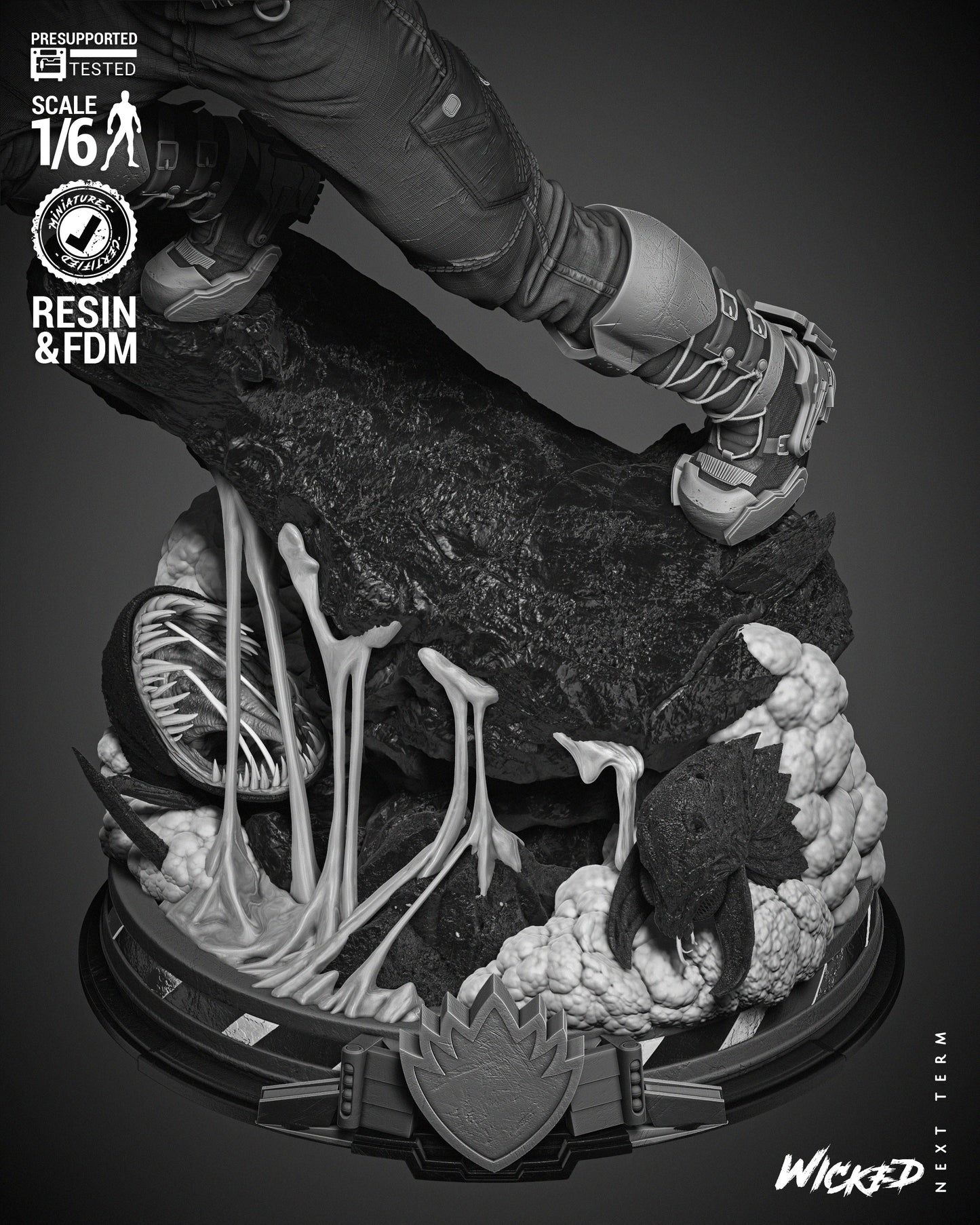 Drax Comics Version Statue
