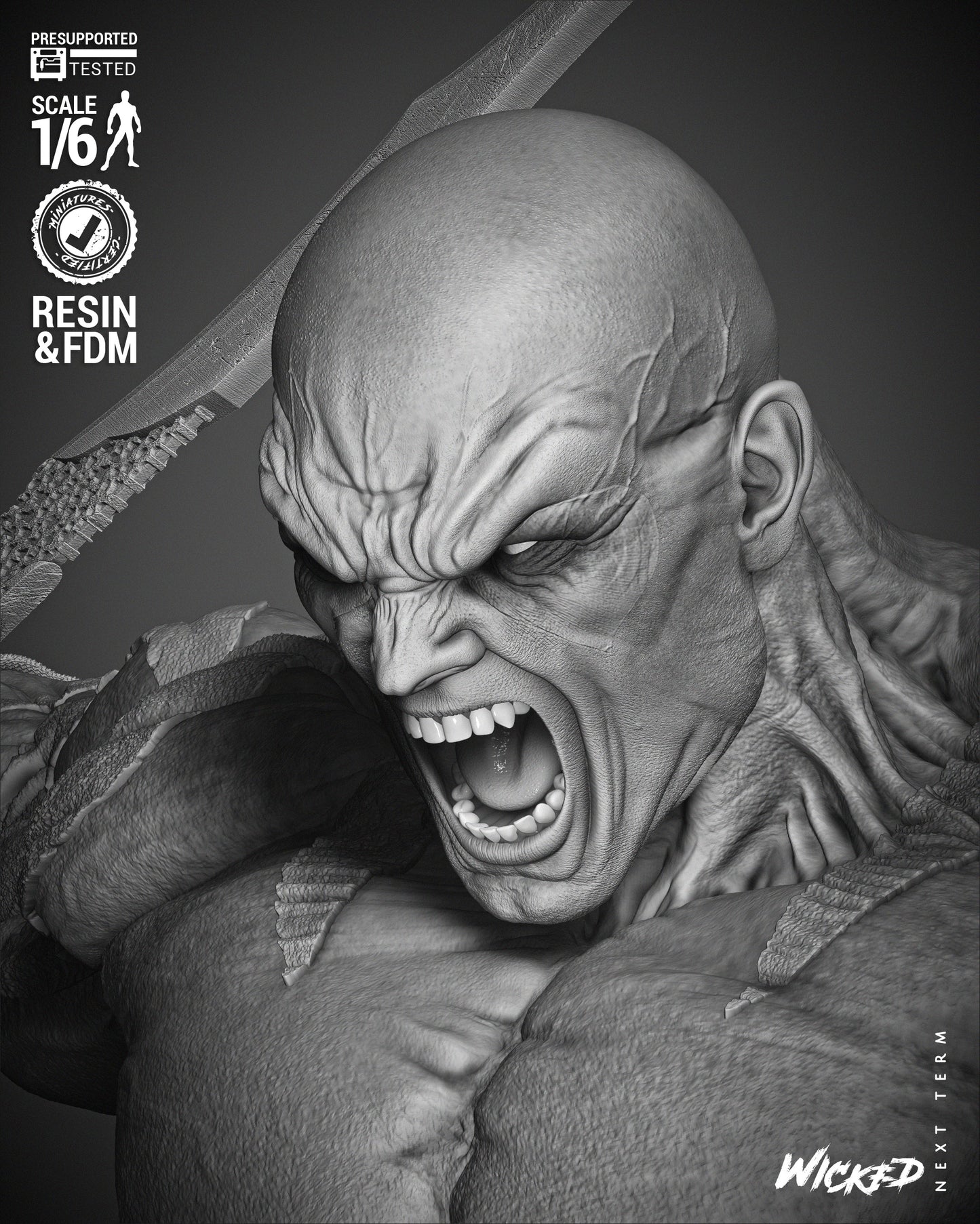 Drax Comics Version Statue