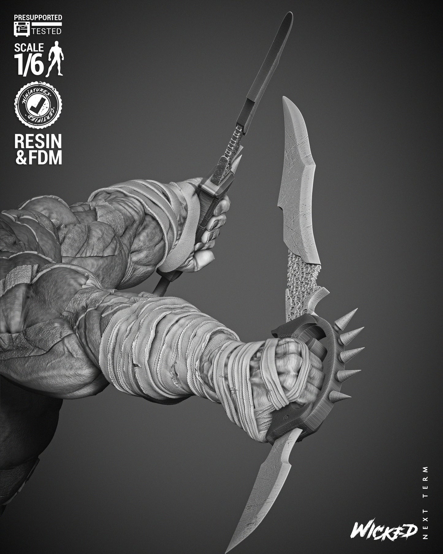 Drax Comics Version Statue