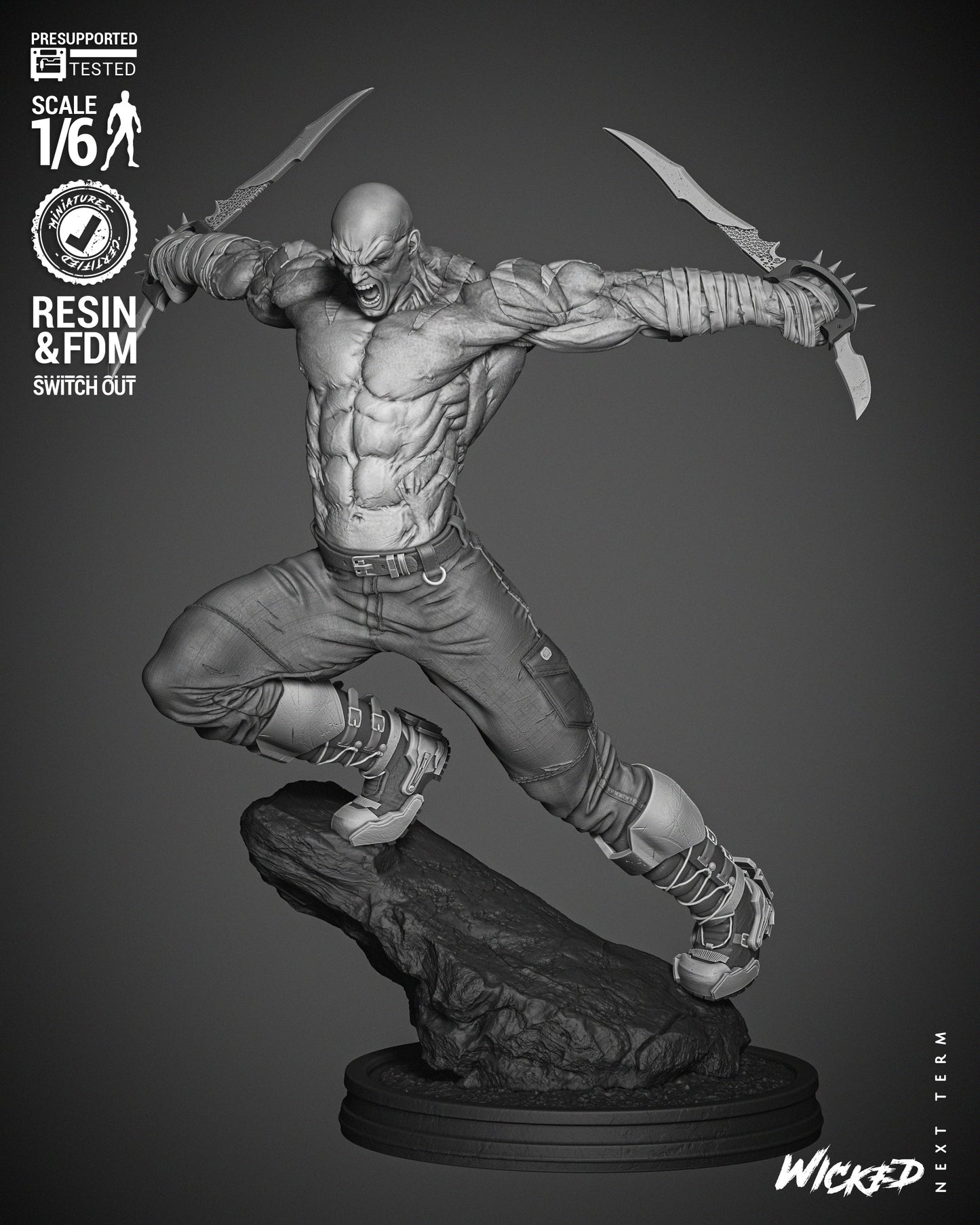 Drax Comics Version Statue