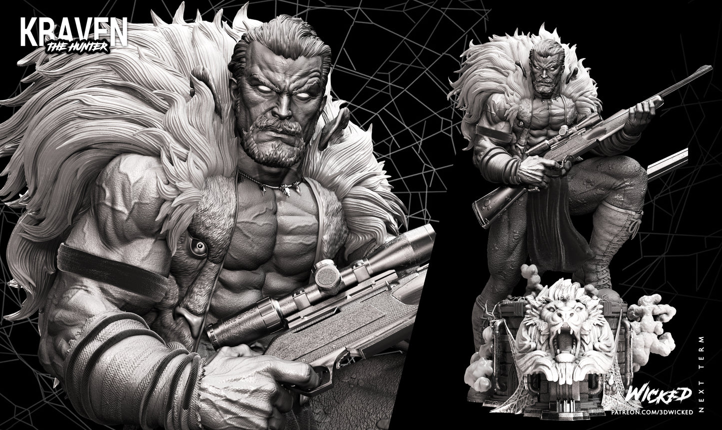 Kraven Statue