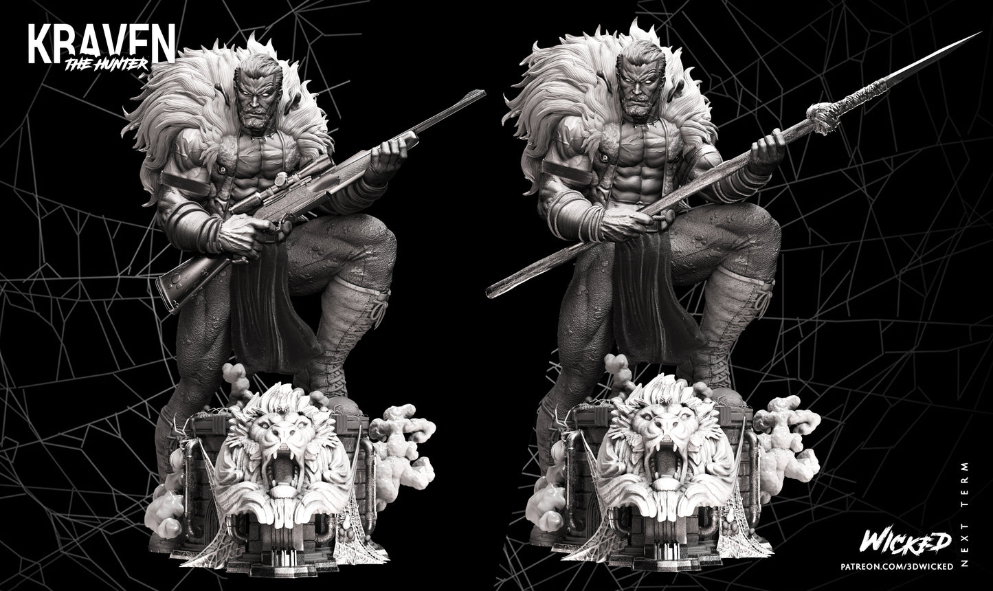 Kraven Statue