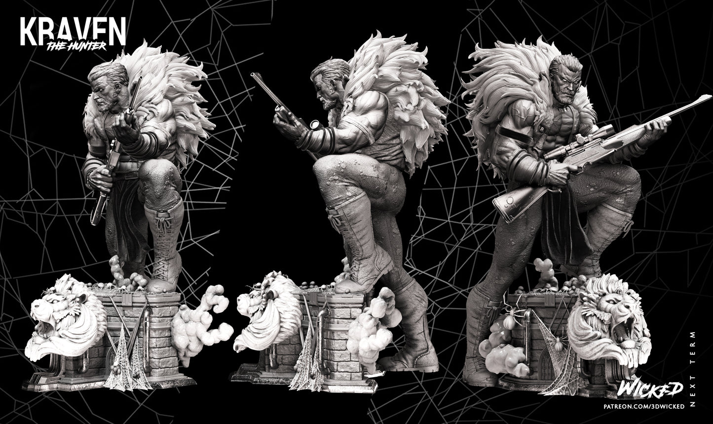 Kraven Statue