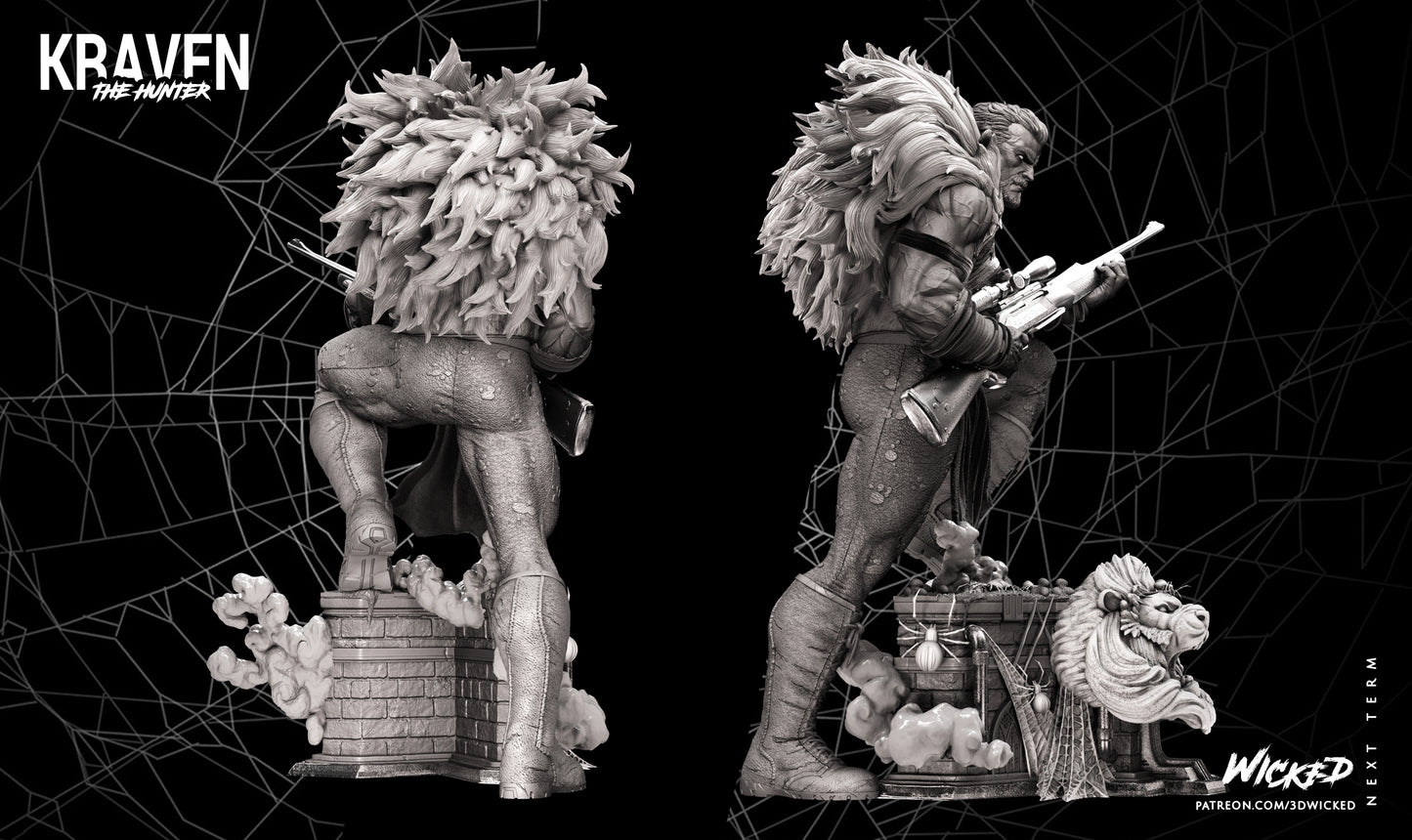 Kraven Statue