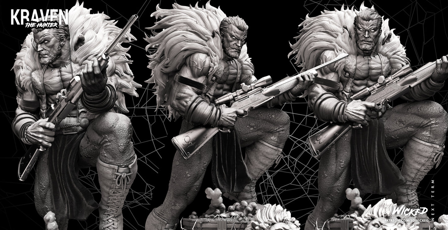 Kraven Statue