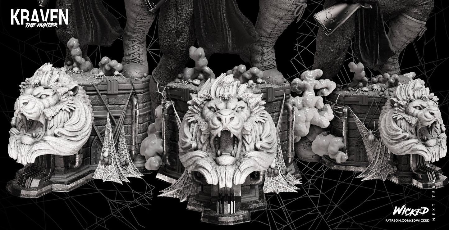 Kraven Statue